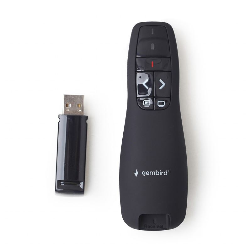 Gembird Kabelloser Presenter mit Laserpointer