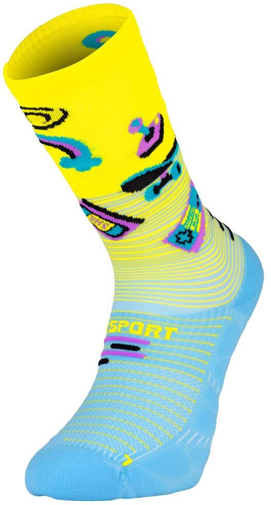 Bv Sport  - Run Marathon Socks High Génération Running 80's - 39-41 - Chaussettes de trail