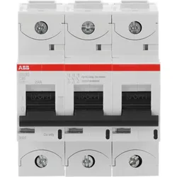 ABB S803C-C40 Hochleist.-Sicherungsautomat, 40A, C, 415 V AC=Icu 25kA, 3P