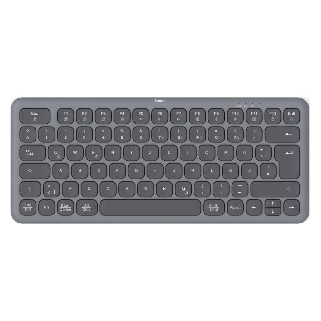 Hama Multi-Device-Tastatur WK-500 kabellos Funk u (DE, Kabellos) (00173059)