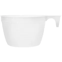MONOUSO - Mehrweger Becher Cup Weiß 190ml (1.000 Stück)