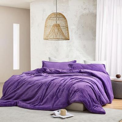 Byourbed Love Thick® - Chunky Bunny Coma Inducer Oversized Comforter Set - Wild Purple