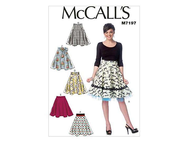 McCalls MC 7197 E5 (14-16-18-20-22) naaipatroon voor elegant, extravagant, modieus