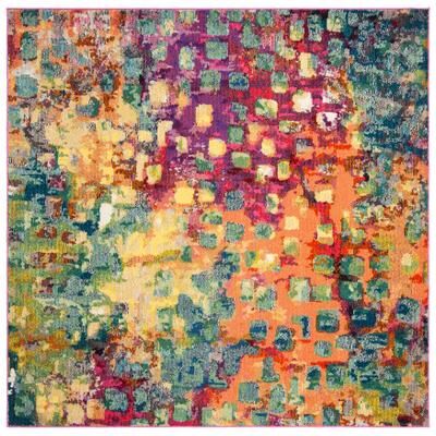 SAFAVIEH Madison Gudlin Modern Abstract Watercolor Rug