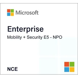 Microsoft Enterprise Mobility + Security E5 - NPO (NCE)