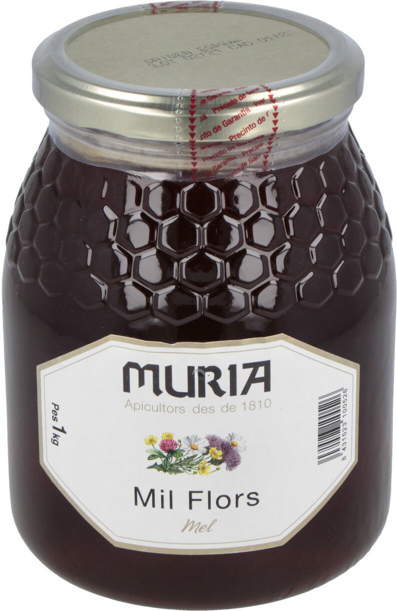 Muria miel de mil flores 1kg.