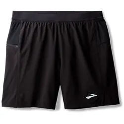 Brooks Herren Journey 7" 2-in-1 Shorts schwarz