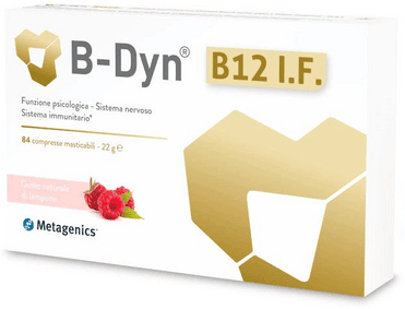 Metagenics B-Dyn B12 IF Integratore Vitamina B12 84 Compresse masticabili