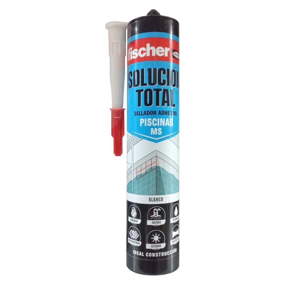 Fischer Ms white pool adhesive sealant 290 ml (49752724)