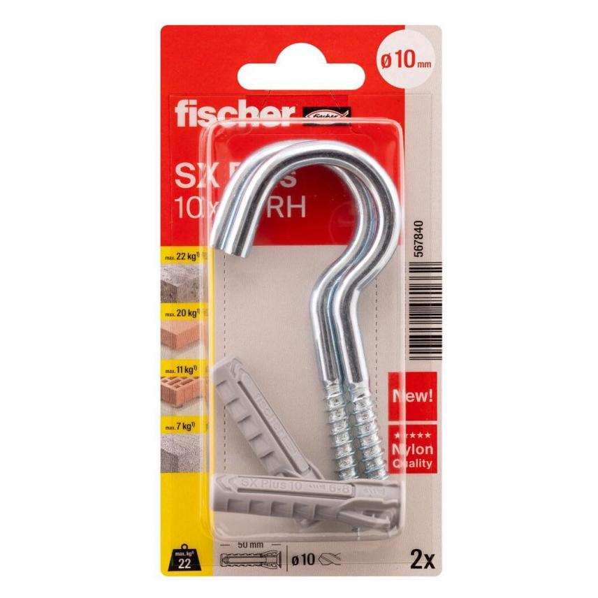 Fischer Dübel SX Plus 10x50 RH K (2) (2 Stk.) (567840)
