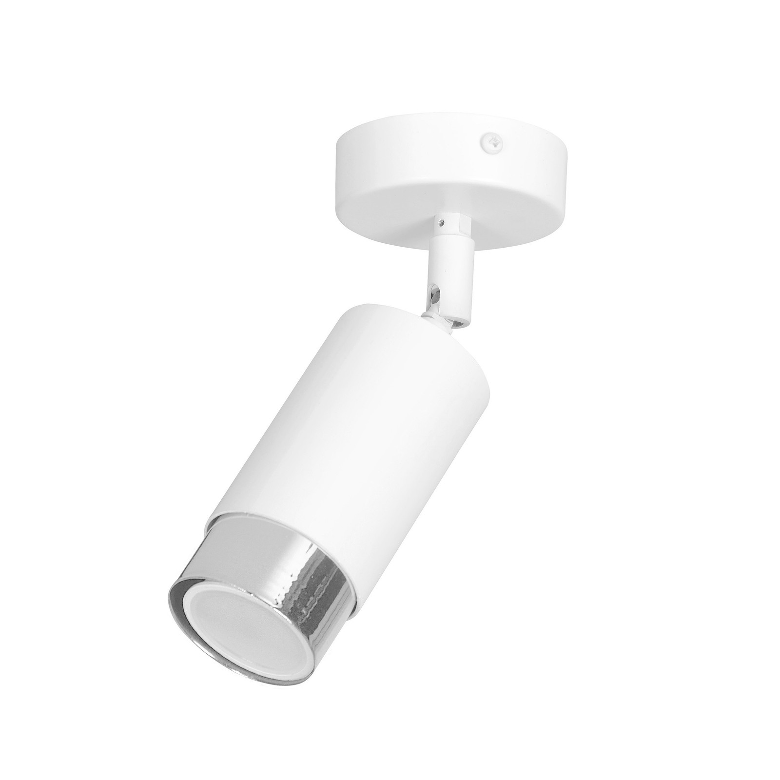 Emibig Lighting HIRO 1 Plafondlamp wit/chroom, 1xGU10, 30W, model 962/1
