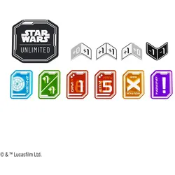Gamegenic Star Wars Unlimited Acrylic Tokens PRO - (GGS60159ML)