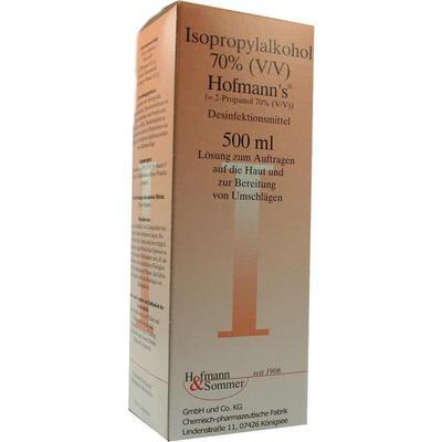 Hofmann & Sommer GmbH & Co. KG ISOPROPYLALKOHOL 70% V/V Hofmann's 500 ml 00691079