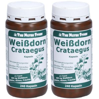 Weissdorn 500 mg Kapseln 2x 2x240 St