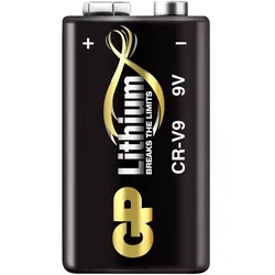 GP Batteries GP GPCR9VPROB 9 V Block-Batterie Lithium 800 mAh 9 V 40 St. (40 Stk., 9V Block, 800 mAh), Batterien + Akkus