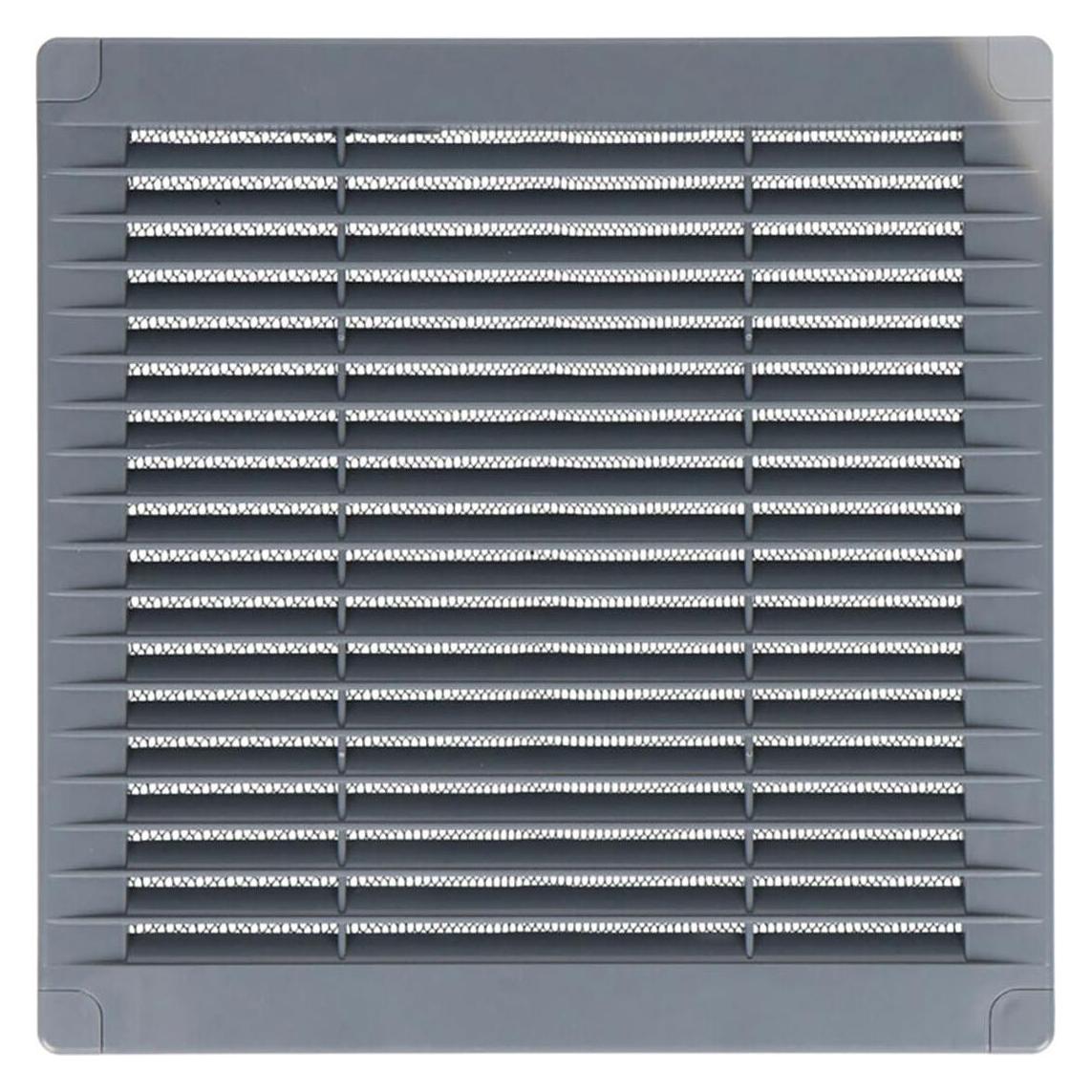 EDM Lüftungsgitter 87703 Grau 15 x 15 cm (49437492)