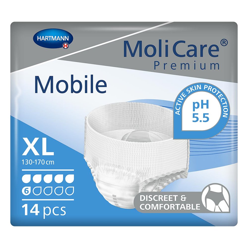 PAUL HARTMANN AG Molicare Premium Mobile 6 Tropfen Größe xl 13476891