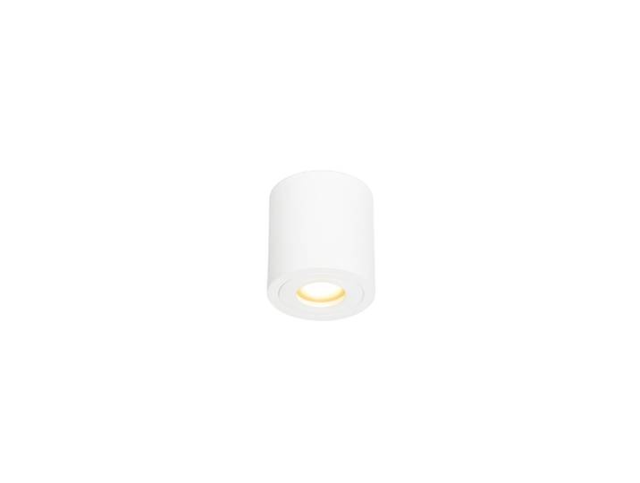 Moderne ronde plafondspot wit IP44 - Capa