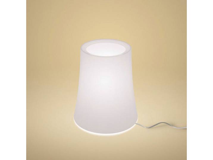 Lampe à poser Birdie Zero Grande White - Foscarini - Salon / séjour - Design - Plastique - À ampoule unique
