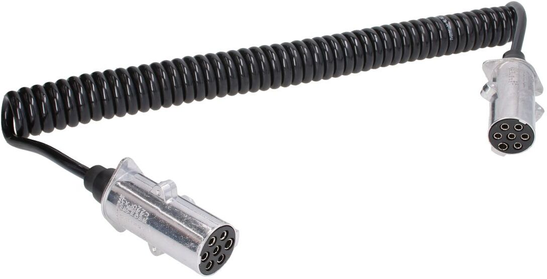 Fil électrique spiralé TRUCKLIGHT EC-N07-ALU-4.5M