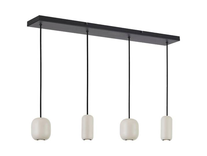Hängeleuchte Paris, Sandfarben, Metall, 12.5x150x90 cm, RoHS, Reach, Europäischer Sicherheitsstandard, höhenverstellbar, Lampen & Leuchten, Innenbeleuchtung, Hängeleuchten, Pendelleuchten