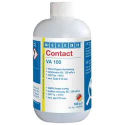 VA 100 Cyanacrylat-Klebstoff | Sekundenkleber für Metall, Kunststoff und Gummi | 0,5 kg
