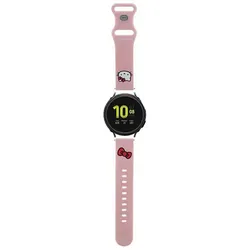 Hello Kitty Silicone Kitty Head - universell Armband für Smart- Uhr 20 mm (rosa)