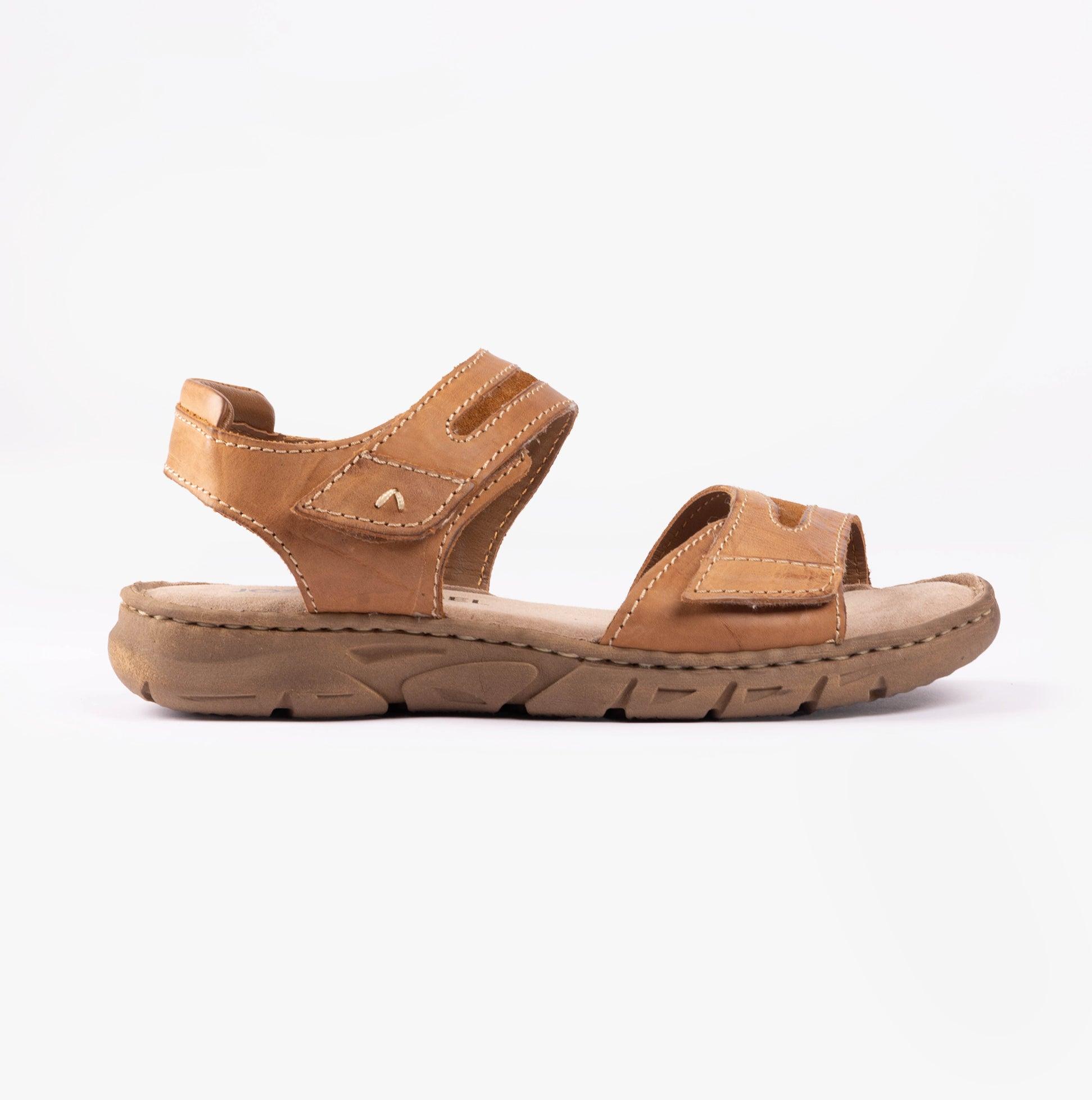 BRENDA 08 Damen Sandalen Camel