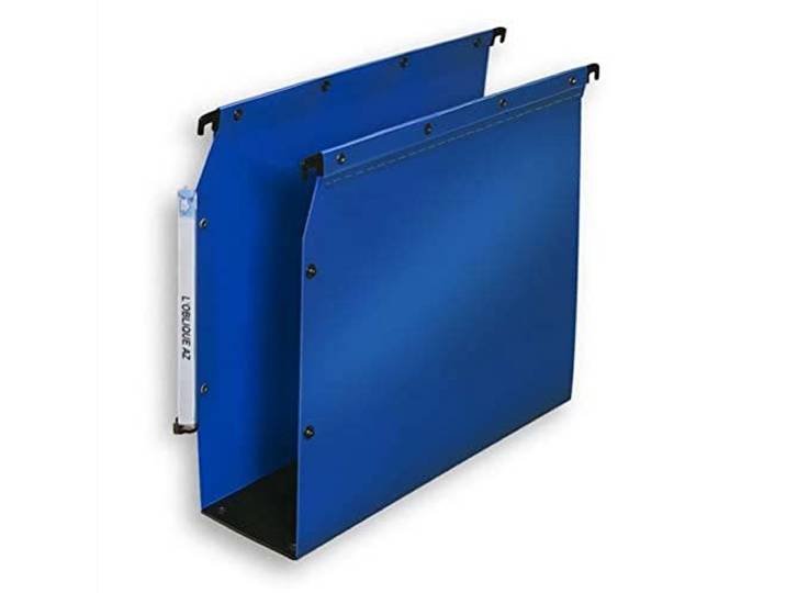 ELBA Polypro Ultimate kunststoff Hängemappe Schrank A4 80mm boden kunststof Blau 10er Karton