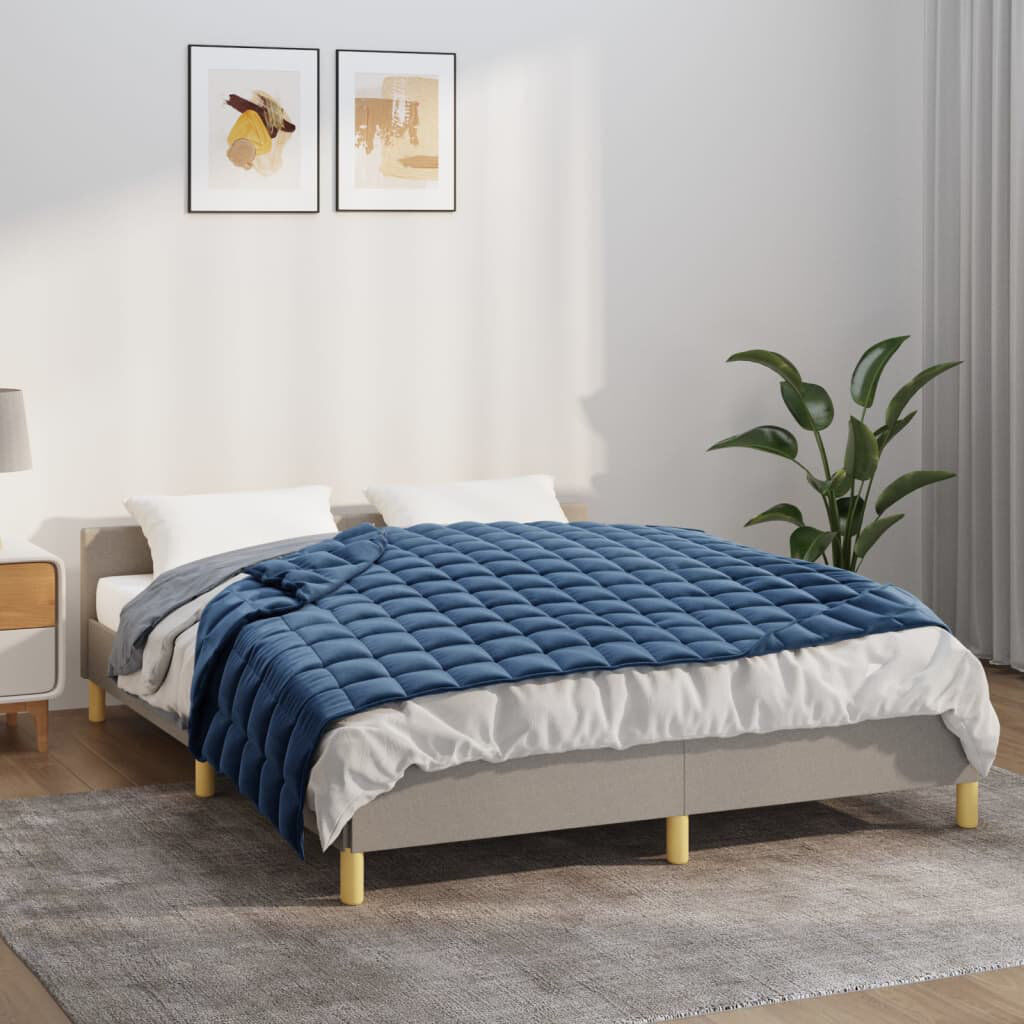 White Noise Lawnmont Weighted Blanket Blue W152 x L203cm