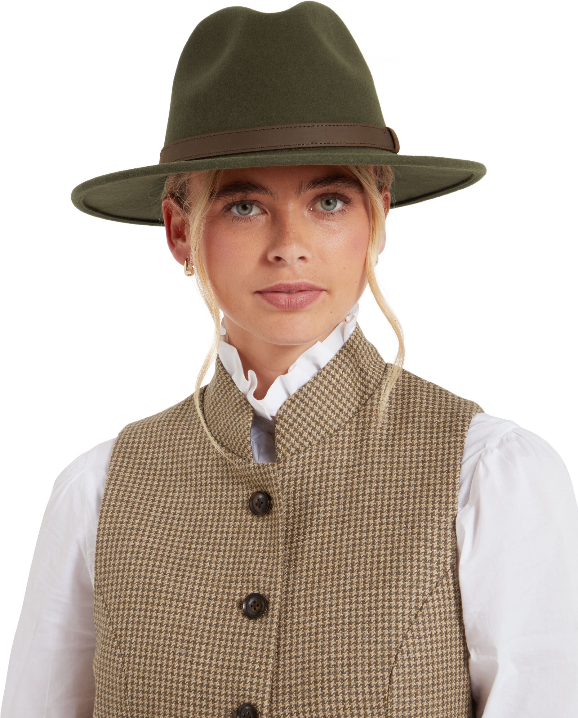Schöffel Country Willow Fedora II - Green - Size M - Women