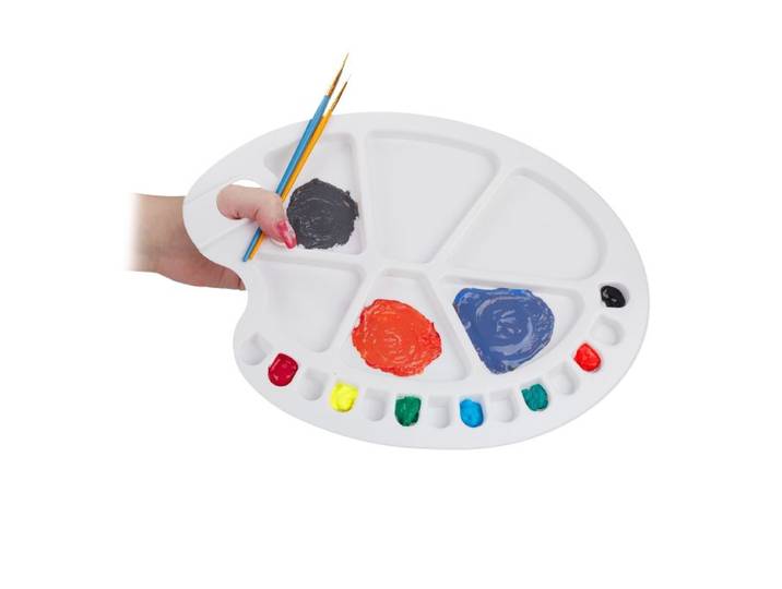 Relaxdays 2x Palette de peinture