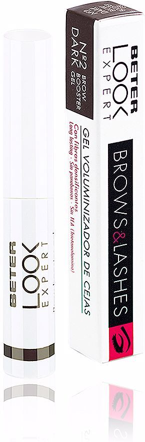 Beter Brow Booster gel voluminizador cejas #2 dark
