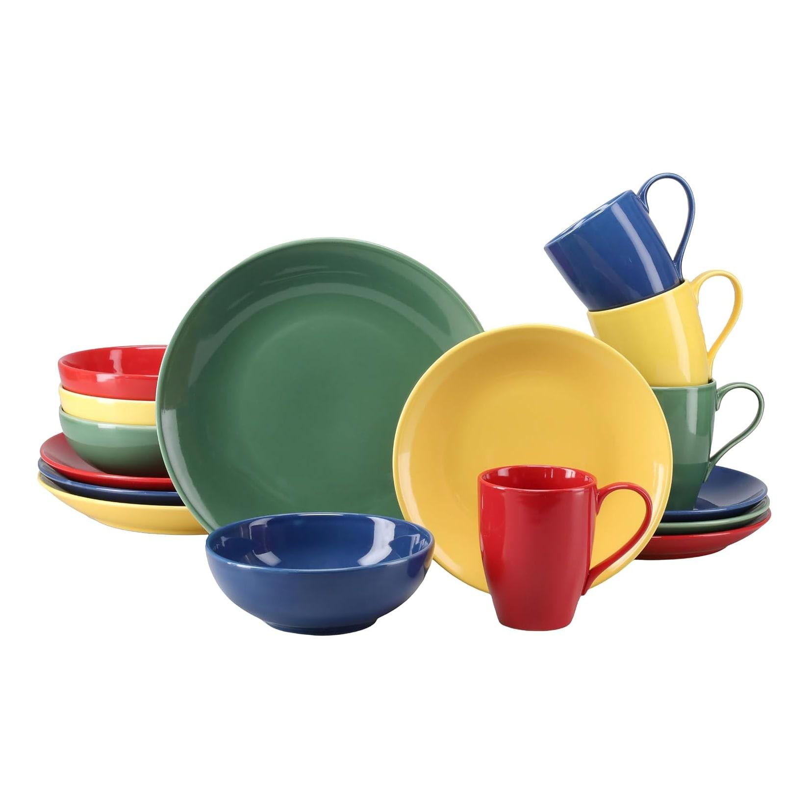 CreaTable - 25283, Joy Bunt - Kombiservice 16-tlg