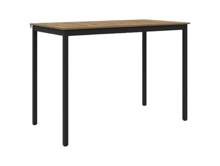 Esstisch Holzwerkstoff Rechtwinklig mit Metallbeinen für Küche Modernes Design, klare Linien, robuste Metallbeine, stabiler Rahmen, leichte Reinigung, einfache Montage