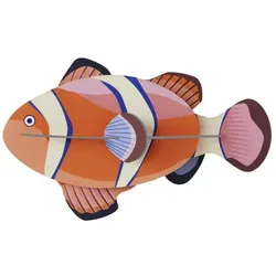 WANDSKULPTUR Bunt 4,5/9 cm