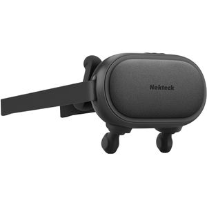 Nekteck Nackenmassagegerät Mini 6D Shiatsu, schwarz, mit Akku, Shiatsumassage, mit Wärmefunktion