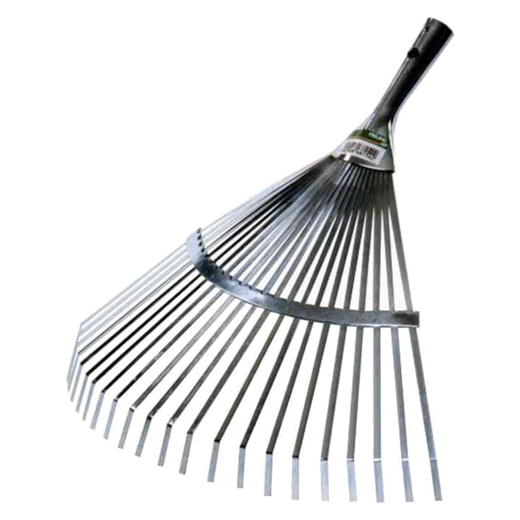 Freund Victoria Fächerbesen, 68154, aus Stahl in silber, Arbeitsbreite: 41 cm, ohne Stiel, Stielaufnahme: Dülle,... (3420514)