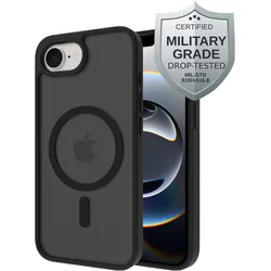 Cazy Silikon Hülle Soft TPU Schutz (Apple iPhone 16e), Smartphone Hülle, Schwarz