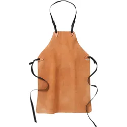 Leder-Schürze "9330 LTHR" - braun