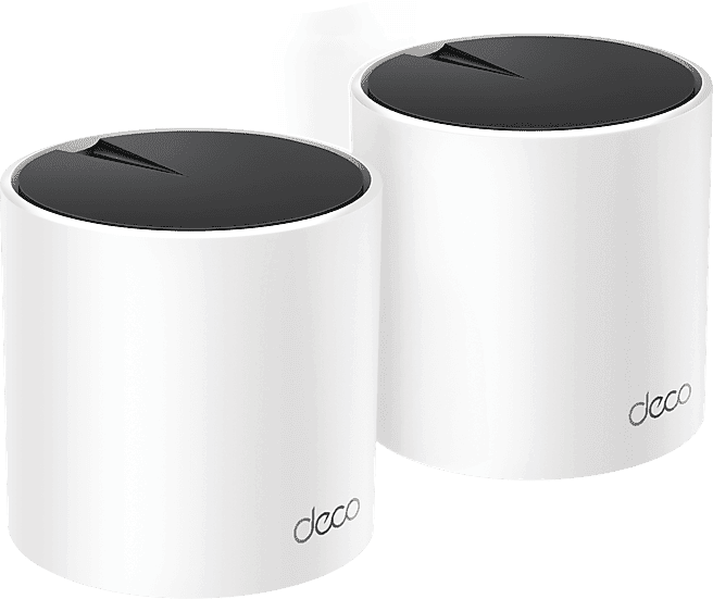 Sistema WiFi Mesh - TP-Link Deco X55 de 2 unidades, Doble Banda, MU-MIMO, Beamforming, OFDMA, Gigabit, AX3000