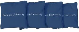 Skip's Garage Blue Brandeis University Judges Cornhole Bags