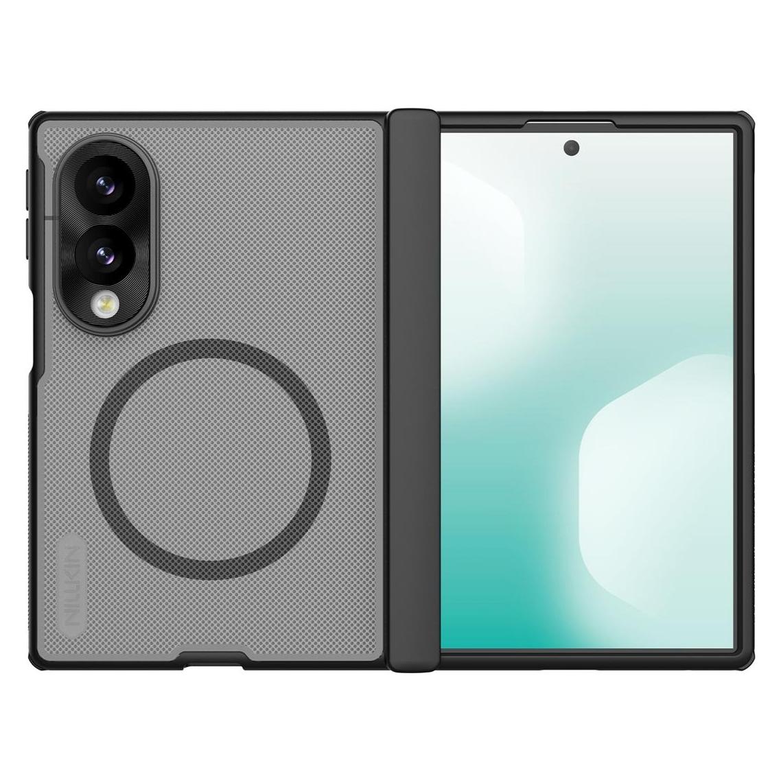 Nillkin Super Frosted FOLD Magnetic Zadní Kryt pro Samsung Galaxy Z Fold 8 Transparent Black (Samsung Galaxy Z Fold8) (57983131050)