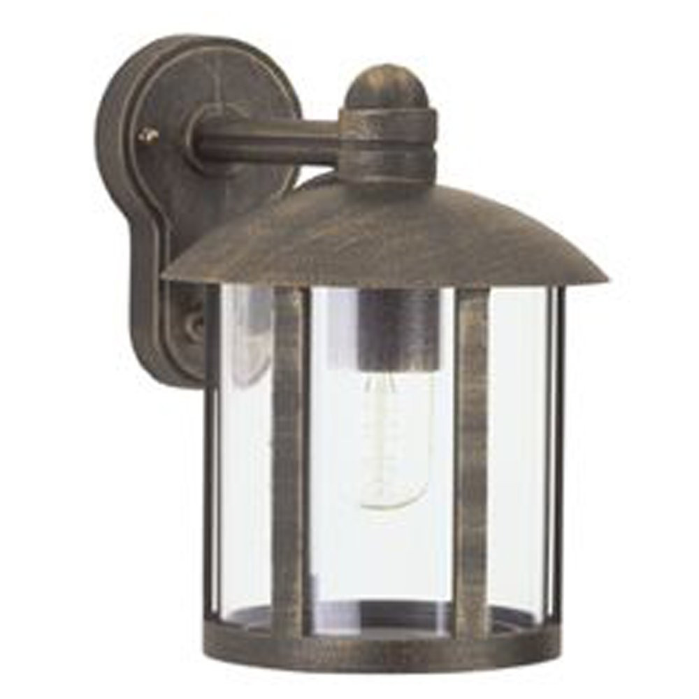 Holli Albert Buitenlamp Down Wandmontage Brons-bruin