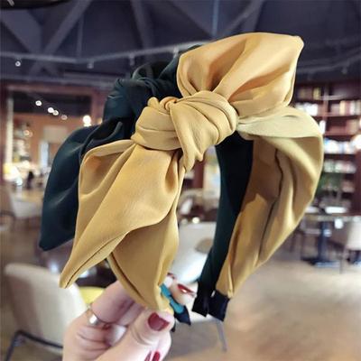 Inspired Deals Cute Bunny Ears Headband For Girls Soft Cloth Hairband Kids Hair Accessories black