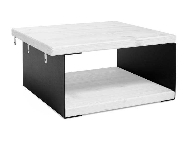 LUKY Nachtkommode, Material Massivholz / Metall, Fichte massiv