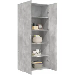 vidaXL, Kommode + Sideboard, Qukonica (mit 4 Regalböden) (42.50 x 42.50 x 185 cm)