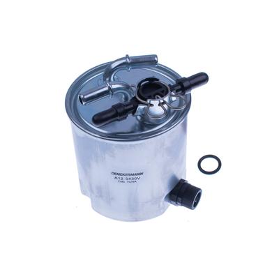 DENCKERMANN Kraftstofffilter A120430V mit integriertem Druckregler 142mm für RENAULT NISSAN