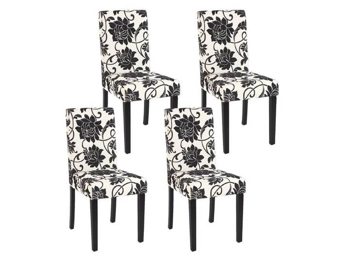 MCW Esszimmerstuhl Littau-s-4 (Set, 4 St), 4er-Set, Rutschfest durch Kunststoffuntersatz, Komfortable Polsterung