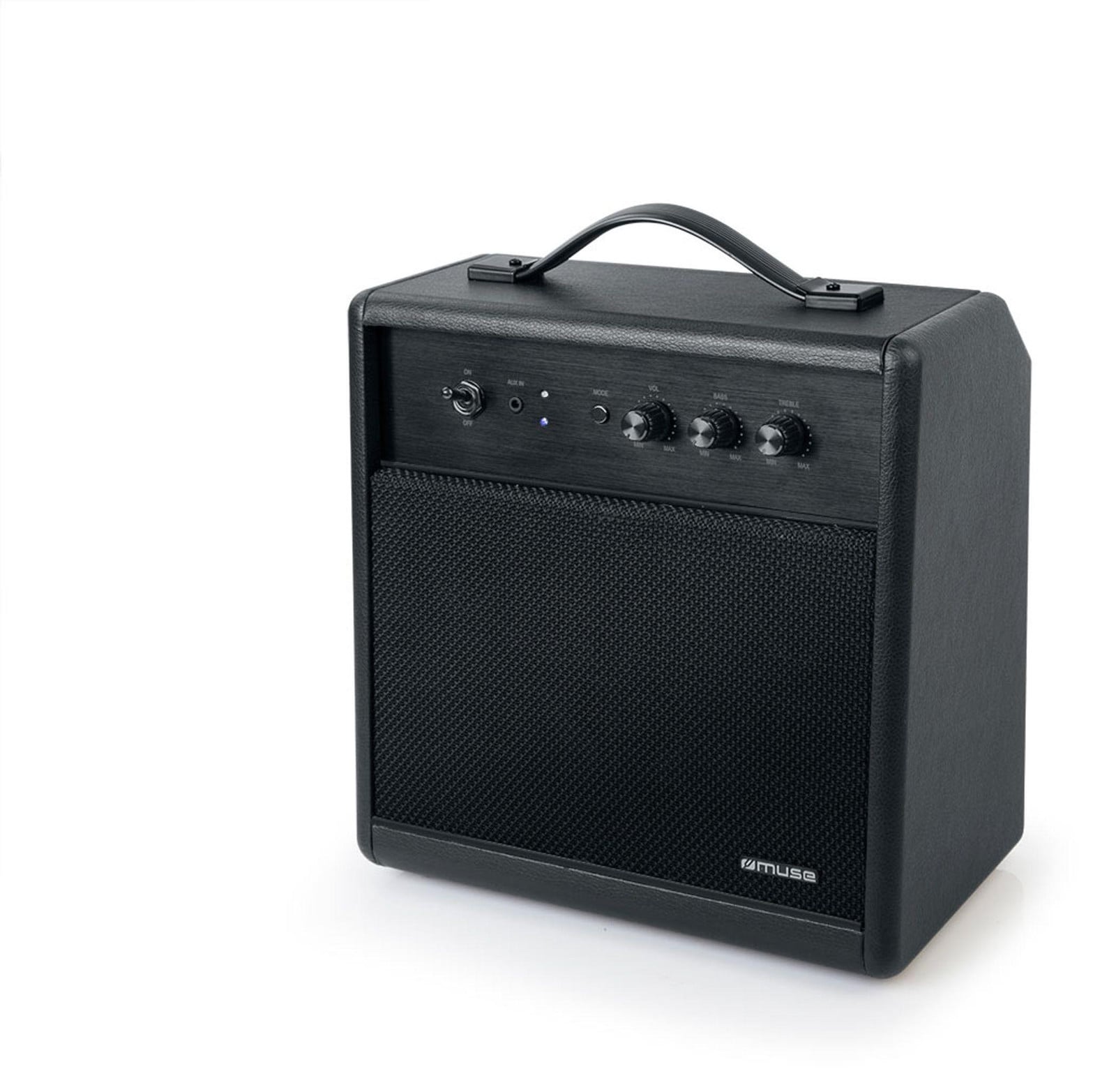 Muse M-660 BT Draaibare Kubusvormige Speaker voor Tablet en Smartphone, Zwart
